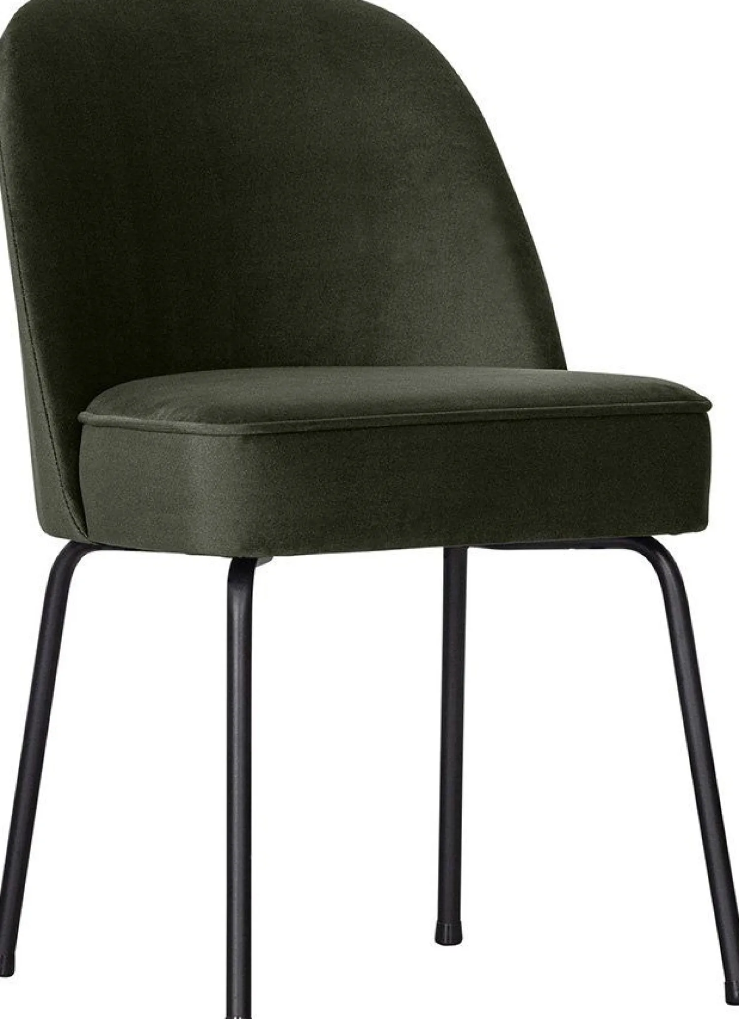 Eetkamerstoelen Zonder Armleuning-WOOOD Vogue Eetkamerstoel Dark Green