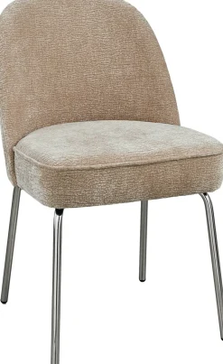 Eetkamerstoelen Zonder Armleuning-WOOOD Vogue Eetkamerstoel Sand