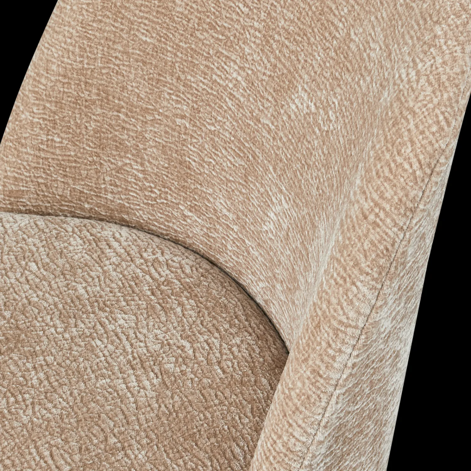 Eetkamerstoelen Zonder Armleuning-WOOOD Vogue Eetkamerstoel Sand