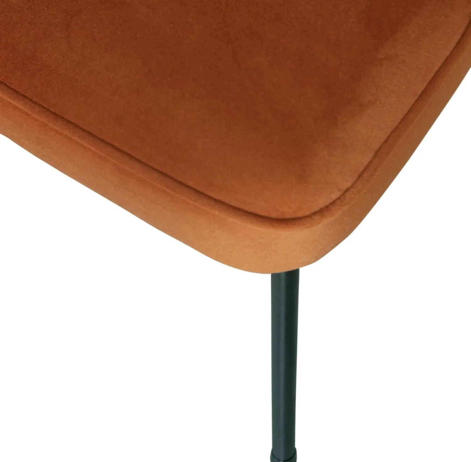 Eetkamerstoelen Zonder Armleuning-WOOOD Vogue Eetkamerstoel Rust