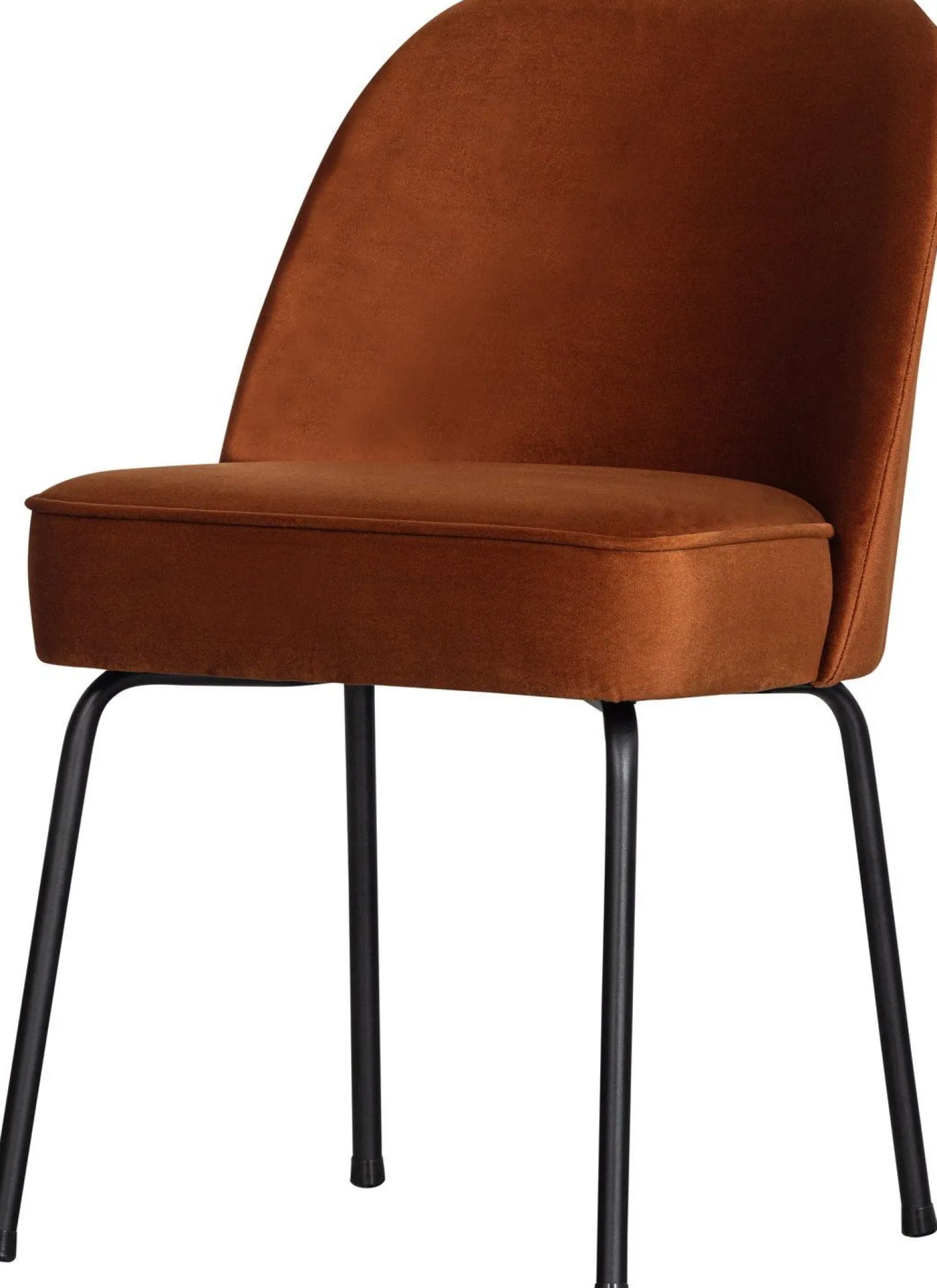 Eetkamerstoelen Zonder Armleuning-WOOOD Vogue Eetkamerstoel Rust