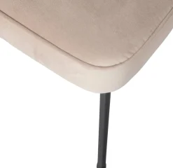 Eetkamerstoelen Zonder Armleuning-WOOOD Vogue Eetkamerstoel Khaki