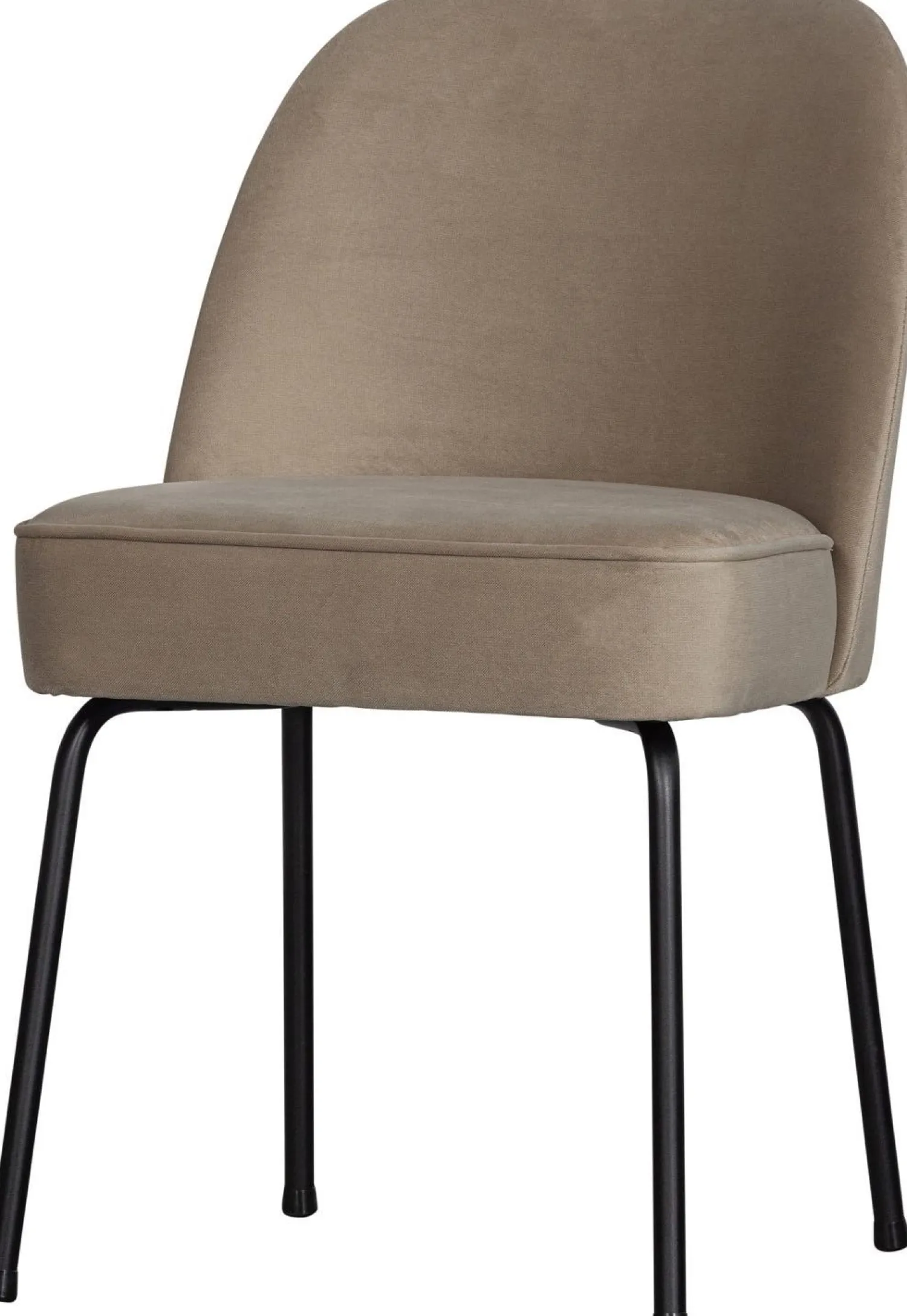 Eetkamerstoelen Zonder Armleuning-WOOOD Vogue Eetkamerstoel Khaki