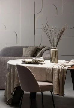 Eetkamerstoelen Zonder Armleuning-WOOOD Vogue Eetkamerstoel Sand