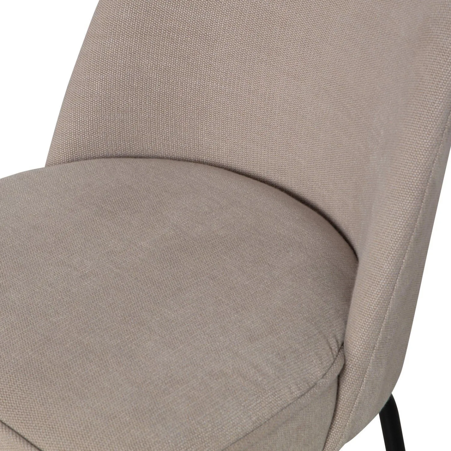 Eetkamerstoelen Zonder Armleuning-WOOOD Vogue Eetkamerstoel Sand