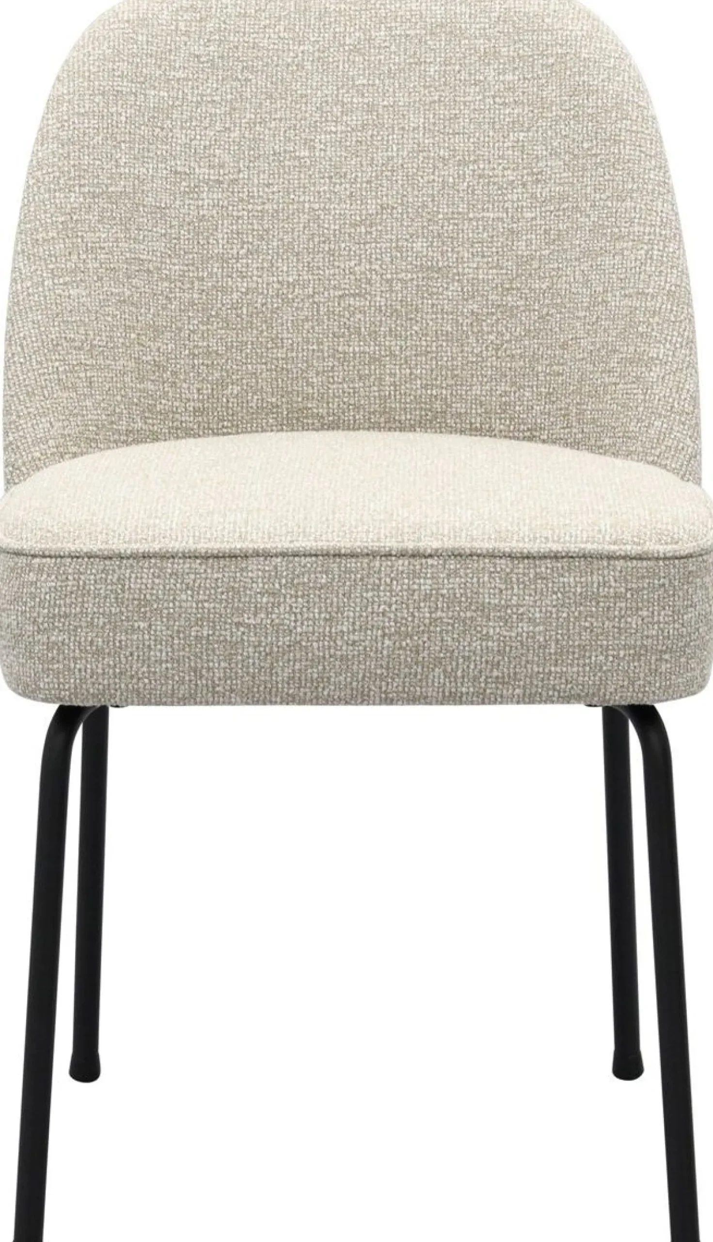 Eetkamerstoelen Zonder Armleuning-Trendhopper Vogue Eetkamerstoel Beige Melange