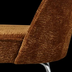 Eetkamerstoelen Zonder Armleuning-WOOOD Vogue Eetkamerstoel Mid Brown