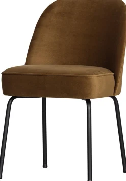 Eetkamerstoelen Zonder Armleuning-WOOOD Vogue Eetkamerstoel Honey Yellow