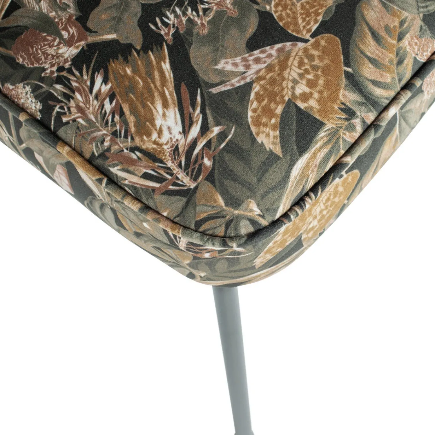 Eetkamerstoelen Zonder Armleuning-WOOOD Vogue Eetkamerstoel Bouquet Black