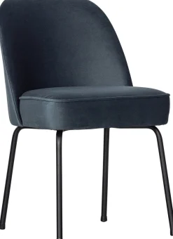 Eetkamerstoelen Zonder Armleuning-WOOOD Vogue Eetkamerstoel Teal