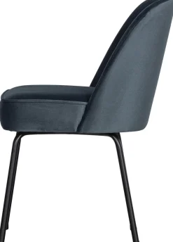 Eetkamerstoelen Zonder Armleuning-WOOOD Vogue Eetkamerstoel Teal