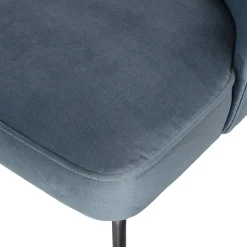 Eetkamerstoelen Zonder Armleuning-WOOOD Vogue Eetkamerstoel Teal
