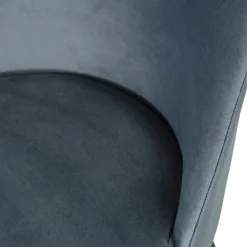 Eetkamerstoelen Zonder Armleuning-WOOOD Vogue Eetkamerstoel Teal