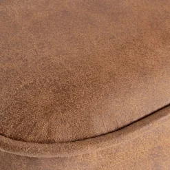 Leren Barkrukken-WOOOD Vogue Hoog Barstoel Cognac
