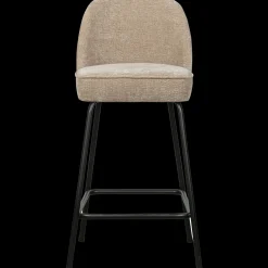 Stoffen Barkrukken-WOOOD Vogue Laag Barstoel Sand