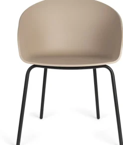 Eetkamerstoelen Met Armleuning-Zuiver Void (set van 2) Armstoel Latte