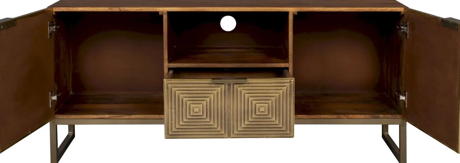 Dressoirs-Dutchbone Volan Dressoir Goud