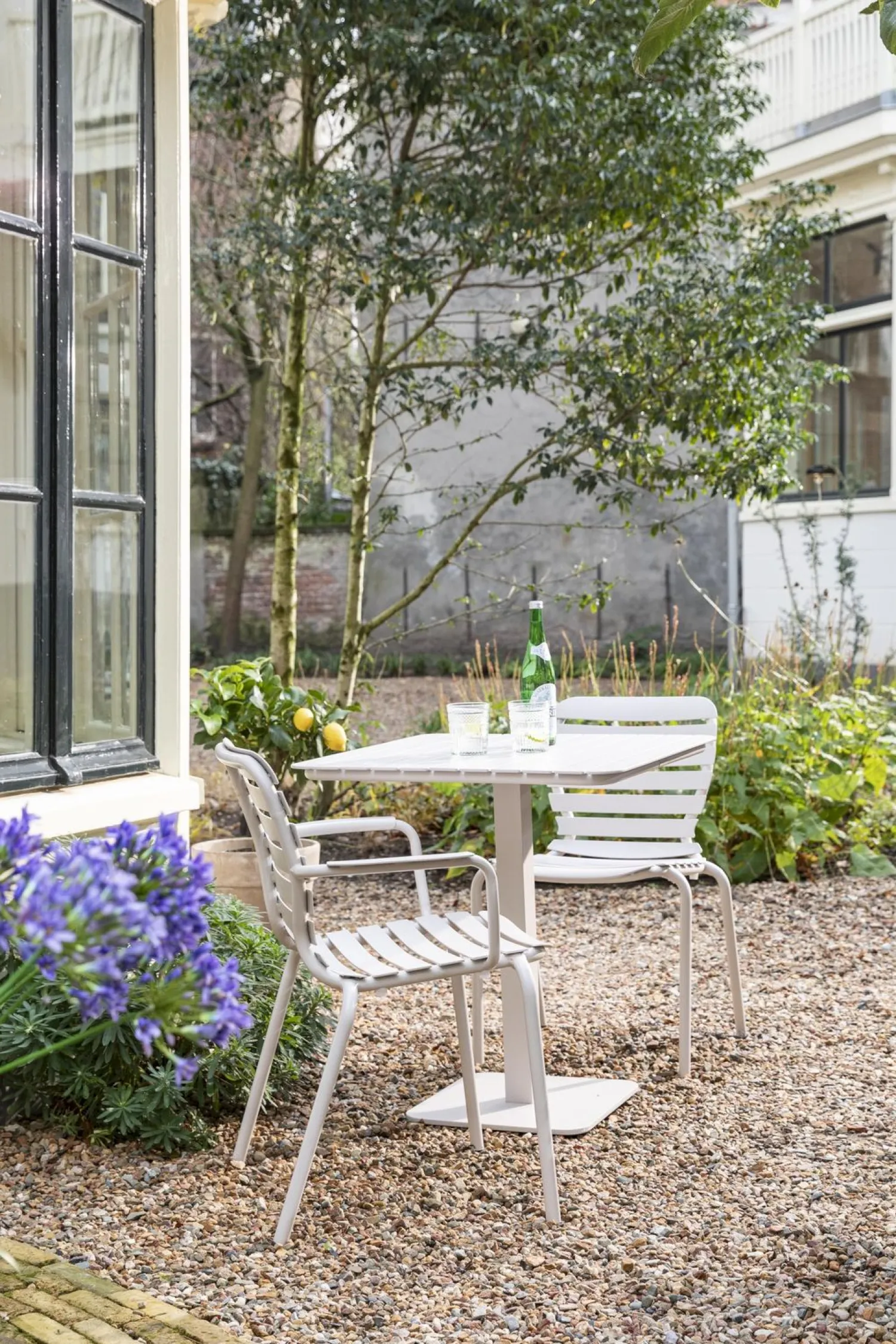 Tuintafels-Zuiver Vondel Bistro Tuintafel White