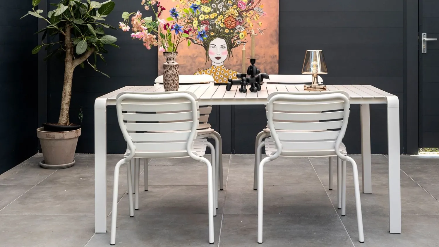 Tuinstoelen|Eetkamerstoelen Met Armleuning-Zuiver Vondel (set van 2) Armstoel Clay