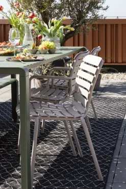 Tuinstoelen|Eetkamerstoelen Zonder Armleuning-Zuiver Vondel (set van 2) Eetkamerstoel Clay