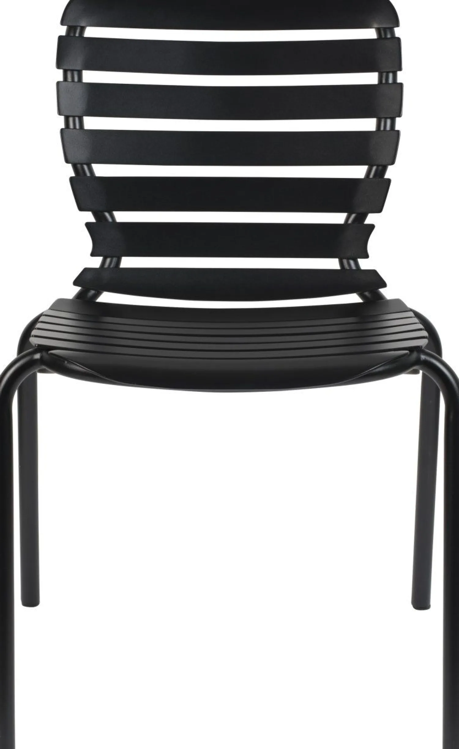 Tuinstoelen|Eetkamerstoelen Zonder Armleuning-Zuiver Vondel (set van 2) Eetkamerstoel Black