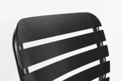 Tuinstoelen|Eetkamerstoelen Zonder Armleuning-Zuiver Vondel (set van 2) Eetkamerstoel Black