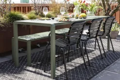 Tuinstoelen|Eetkamerstoelen Zonder Armleuning-Zuiver Vondel (set van 2) Eetkamerstoel Black