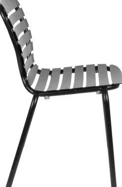 Tuinstoelen|Eetkamerstoelen Zonder Armleuning-Zuiver Vondel (set van 2) Eetkamerstoel Black