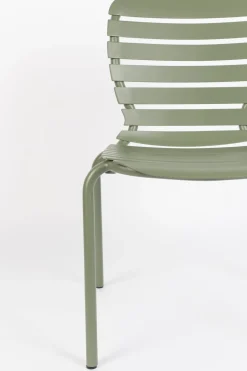 Tuinstoelen|Eetkamerstoelen Zonder Armleuning-Zuiver Vondel (set van 2) Eetkamerstoel Green