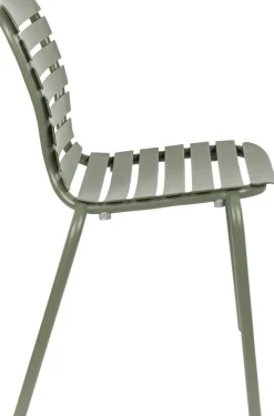 Tuinstoelen|Eetkamerstoelen Zonder Armleuning-Zuiver Vondel (set van 2) Eetkamerstoel Green