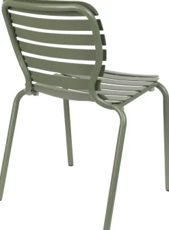 Tuinstoelen|Eetkamerstoelen Zonder Armleuning-Zuiver Vondel (set van 2) Eetkamerstoel Green