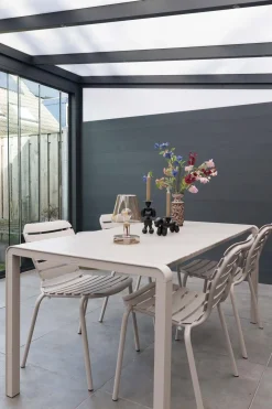 Tuintafels|Rechthoekige Eettafels-Zuiver Vondel Tuintafel White
