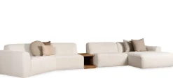 Elementenbanken|Hoekbanken-Eijerkamp Collectie Wessel Hoekbank Cream