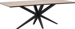 Rechthoekige Eettafels-Trendhopper Wexford Eettafel Fresh Oak