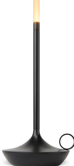 Snoerloze Tafellampen|Tafellampen-Graypants Wick Tafellamp Black