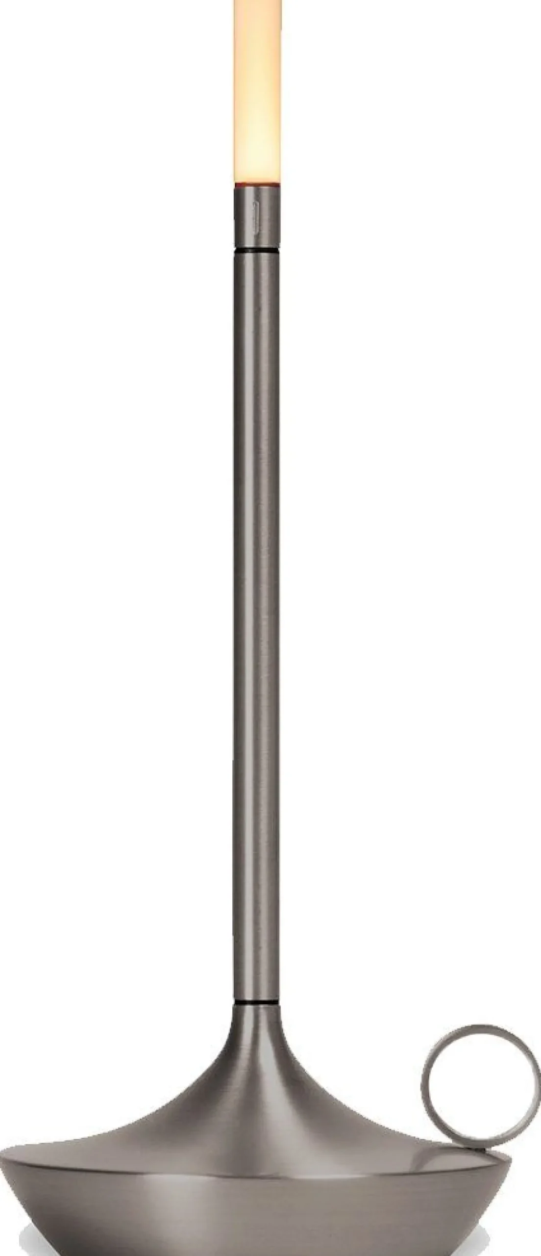 Snoerloze Tafellampen|Tafellampen-Graypants Wick Tafellamp Graphite