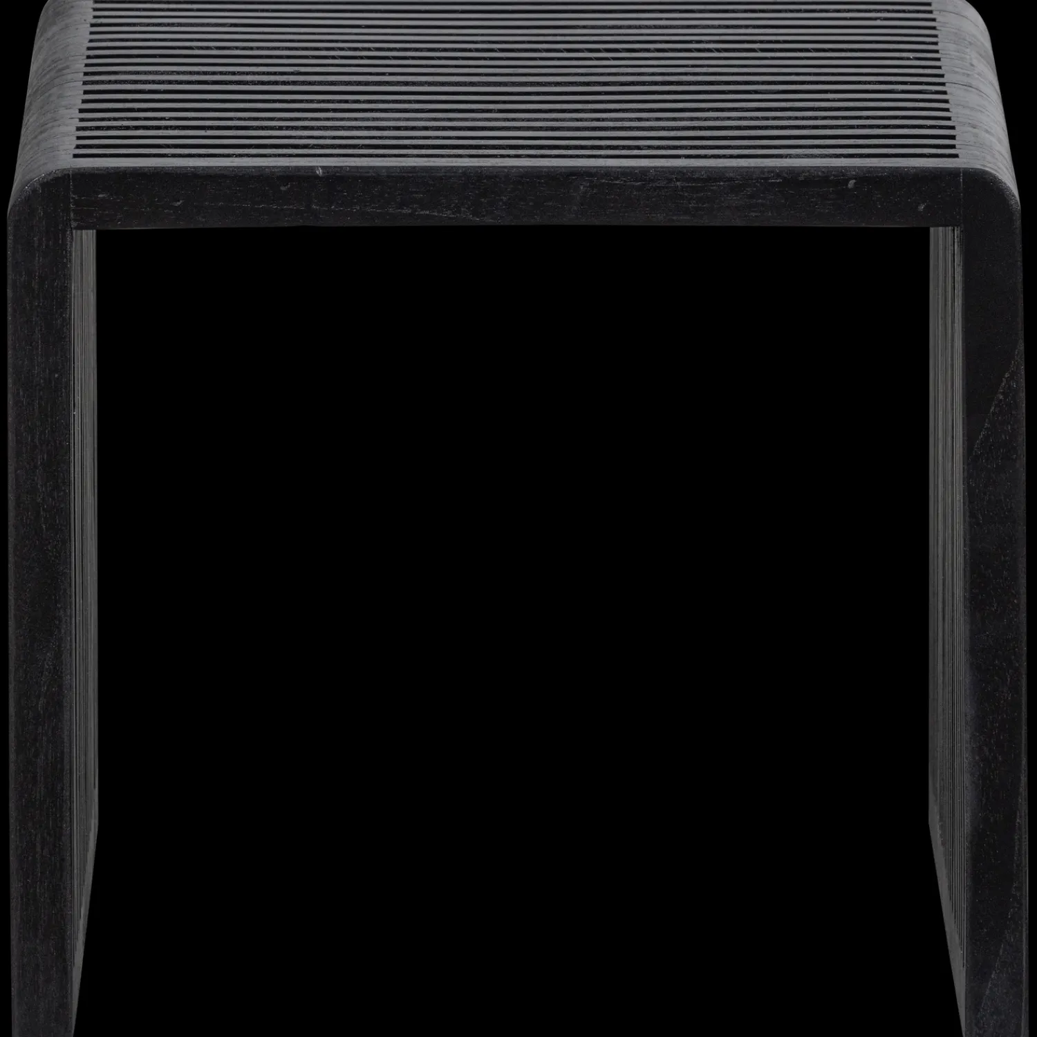 Houten Bijzettafels-WOOOD Willa Bijzettafelset Black