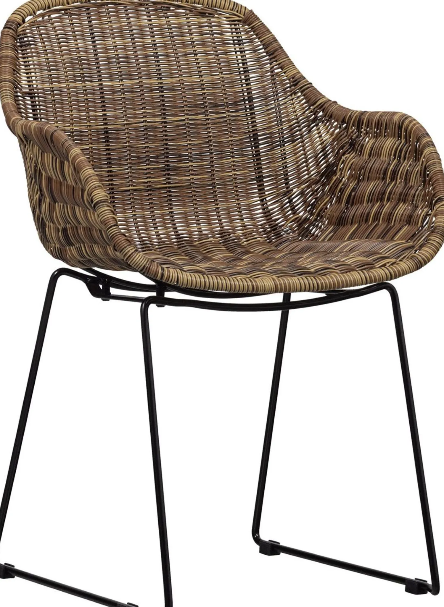 Eetkamerstoelen Met Armleuning-WOOOD Willow Eetkamerstoel Natural