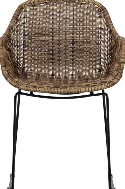 Eetkamerstoelen Met Armleuning-WOOOD Willow Eetkamerstoel Natural