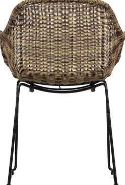 Eetkamerstoelen Met Armleuning-WOOOD Willow Eetkamerstoel Natural