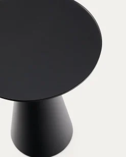 Glazen Bijzettafels-Kave Home Wilshire Bijzettafel Zwart