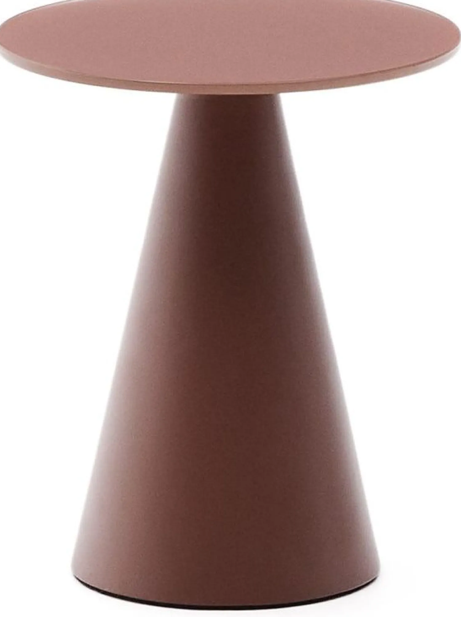 Glazen Bijzettafels-Kave Home Wilshire Bijzettafel Terracotta