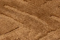 Vloerkleden|Rechthoekige Vloerkleden-COCO maison Winding Vloerkleed Okergeel