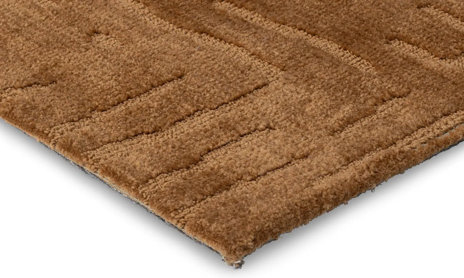 Vloerkleden|Rechthoekige Vloerkleden-COCO maison Winding Vloerkleed Okergeel