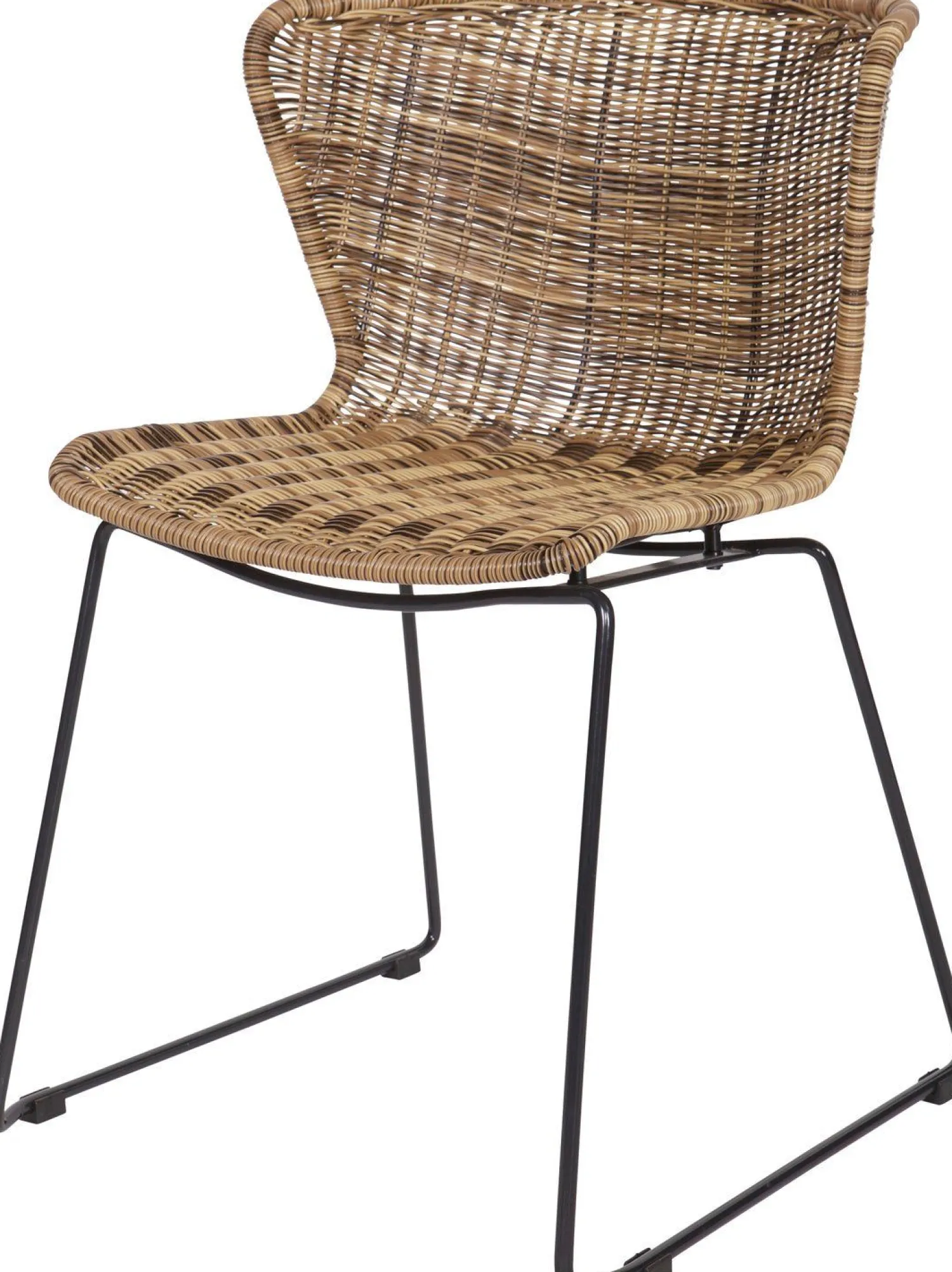 Tuinstoelen|Eetkamerstoelen Zonder Armleuning-WOOOD Wings Set van 2 Eetkamerstoel Naturel