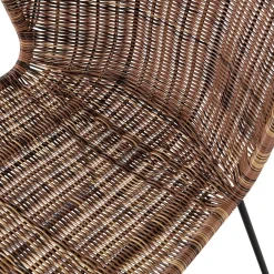 Tuinstoelen|Eetkamerstoelen Zonder Armleuning-WOOOD Wings Set van 2 Eetkamerstoel Naturel