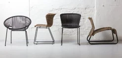 Tuinstoelen|Eetkamerstoelen Zonder Armleuning-WOOOD Wings Set van 2 Eetkamerstoel Naturel