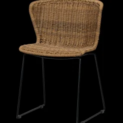 Tuinstoelen|Eetkamerstoelen Zonder Armleuning-WOOOD Wings Set van 2 Eetkamerstoel Natural