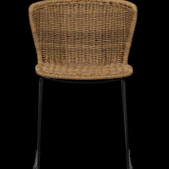 Tuinstoelen|Eetkamerstoelen Zonder Armleuning-WOOOD Wings Set van 2 Eetkamerstoel Natural
