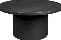 Houten Salontafels|Ronde Salontafels-Dutchbone Winston Salontafel Black